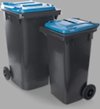 Size reference 120lt and 240lt bin